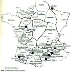 Délimitations des provinces et des colloques au XVIIe siècle