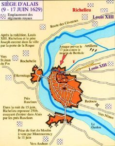 Fin des hostilités : la Paix d'Alès (1629)