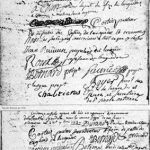 Signature des premiers pasteurs du Désert : Court, Roger, Cortheiz, Roix, etc.