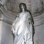 Cimetière protestant de Nîmes (Gard), sculpture de Pradier