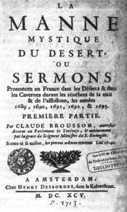 Recueil de sermons de Claude Brousson