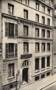 Maison de l'UCJF, rue de Naples, Paris