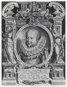 Frédéric duc de Wurtemberg (1593-1608), gravure