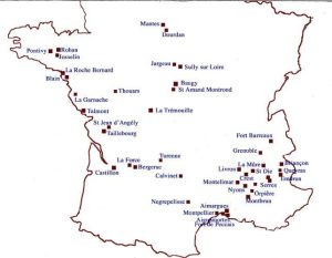 Les places de sûreté du parti protestant entre 1598 (édit de Nantes) et 1629 (Paix d'Alès)