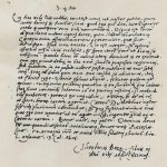 Lettre de Théodore de Bèze à Jean Calvin