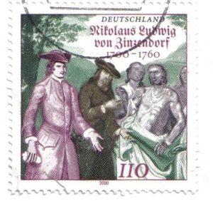 Nikolaus von Zinzendorf (1700-1760), timbre