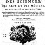 L’Encyclopédie, tome II, page de titre