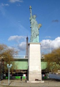 Statue de la Liberté à Paris de Auguste Bartholdi