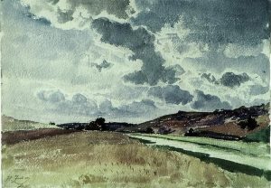 Aquarelle d'Henri Zuber