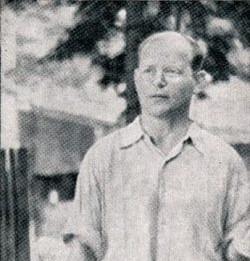 Dietrich Bonhoeffer à la prison de Tegel en 1944