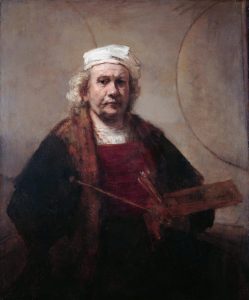 Autoportrait par Rembrandt