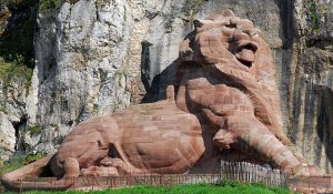 Le Lion de Belfort (1875-1879), sculpture de Bartholdi