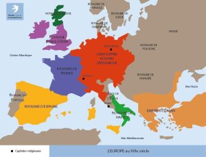 L'Europe à la fin du XVIe siècle