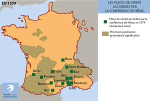 Les places de sûreté en 1579