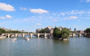 Panorama depuis le Pont des Arts