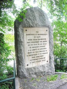 Monument de Michel Servet à Genève