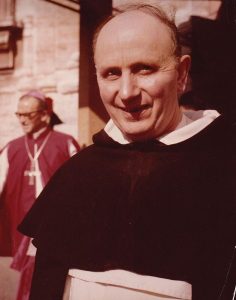 Père Yves Congar au concile Vatican II en 1964