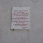 <i>Plaque commémorative de la déportation de camisards – Mialet</i>