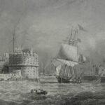 1854 : Morel-Fatio Le port de Brest